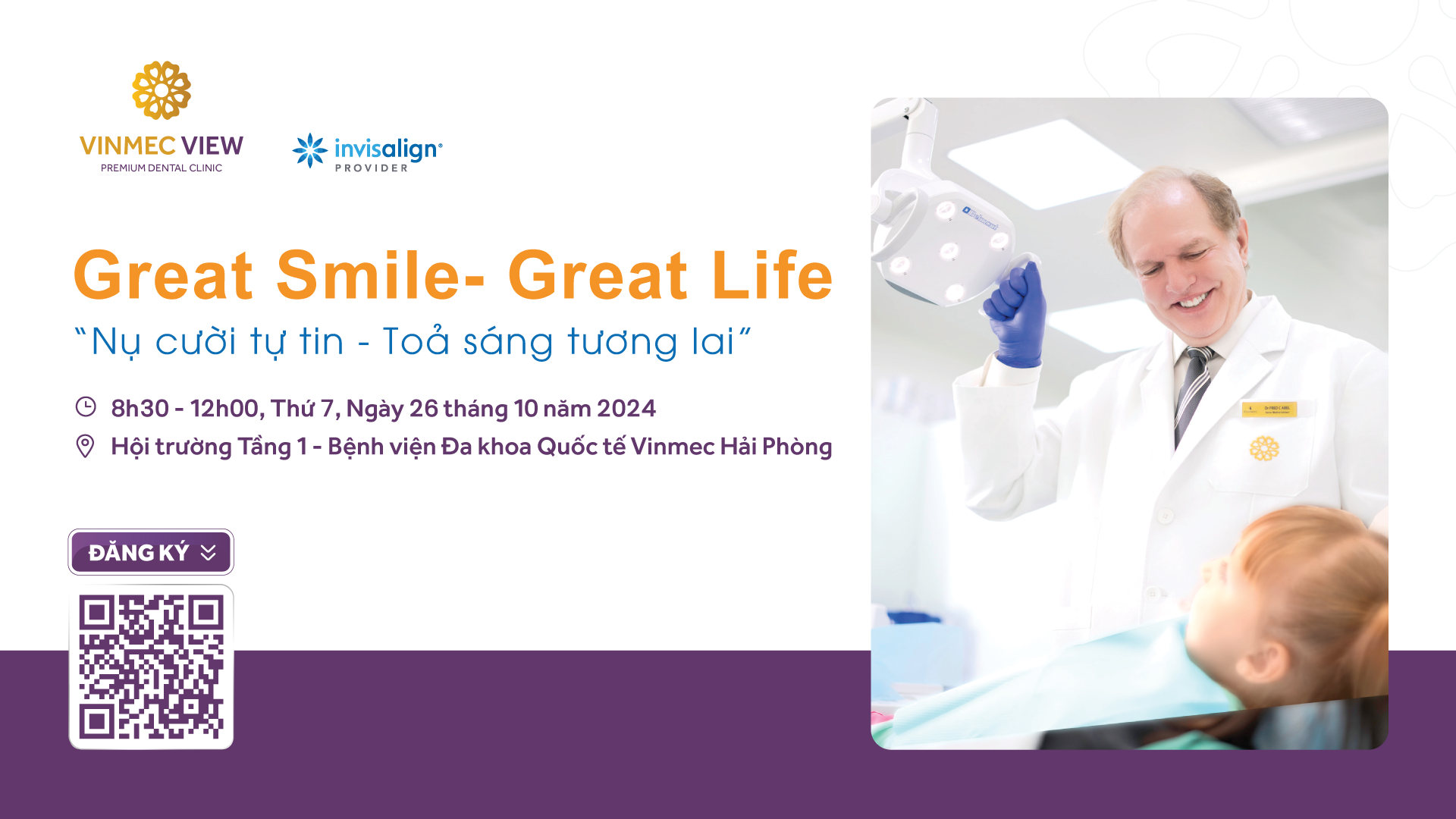 VINMEC HẢI PHÒNG] Hội thảo Nha khoa: “Great Smile – Great Life